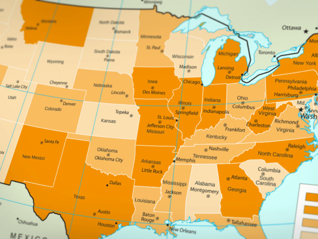 US divorce rate